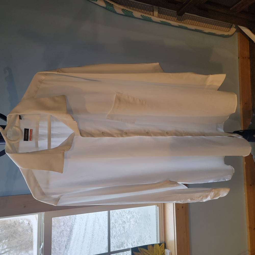 Calvin Klein Cream Button-Up Shirt
